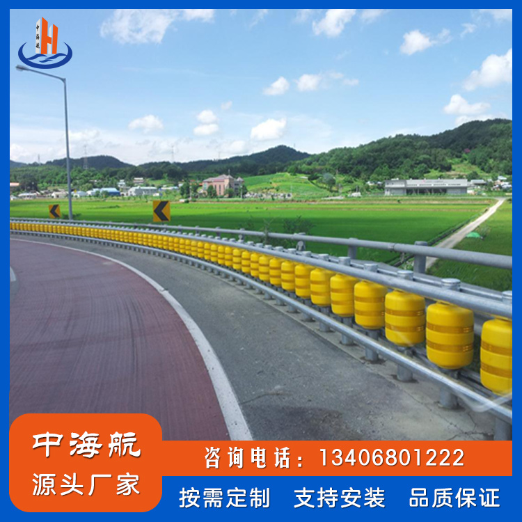 公路旋转桶防护栏